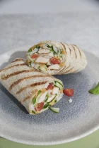 Hot Chicken Teriyaki Wrap